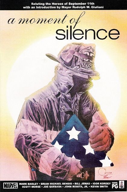 A Moment of Silence Moment of Truth; Moment of Silence: A True Story; Sick Day; Periphery |  Issue#1 | Year:2002 | Series:  | Pub: Marvel Comics | Alex Ross Regular