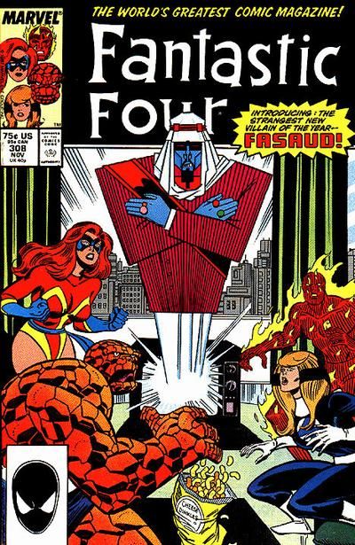 Fantastic Four, Vol. 1 Fasaud! |  Issue#308A | Year:1987 | Series: Fantastic Four | Pub: Marvel Comics | Direct Edition