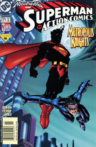 Action Comics, Vol. 1 The Out Of Towner |  Issue#771B | Year:2000 | Series:  | Pub: DC Comics | Newsstand Edition