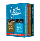 Agatha Christie | Boxset of 4 Popular Books | The Secret of Chimneys, Murder of Roger Ackroyd, Poirot Investigates, Witness for Prosecution | Paperbacks