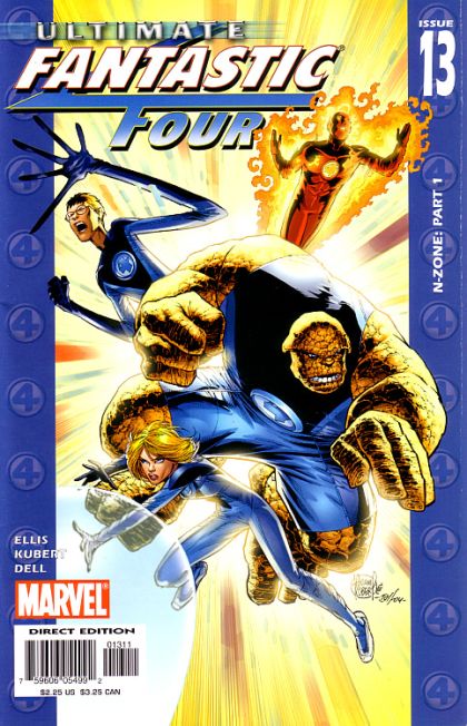 Ultimate Fantastic Four N-Zone, Part 1 |  Issue#13A | Year:2004 | Series: Fantastic Four | Pub: Marvel Comics |