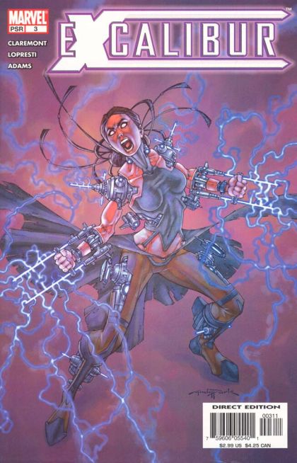 Excalibur, Vol. 3 Forging The Sword, Part 3: Wild Things |  Issue#3A | Year:2004 | Series: Excalibur | Pub: Marvel Comics | Direct Edition