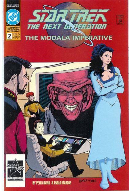 Star Trek: The Next Generation - The Modala Imperative (1991) Lies and Legends! |  Issue#2A | Year:1991 | Series: Star Trek | Pub: DC Comics | Direct Edition