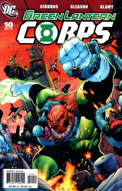 Green Lantern Corps, Vol. 1 Friends in Need |  Issue#10 | Year:2007 | Series: Green Lantern | Pub: DC Comics | Patrick Gleason Regular