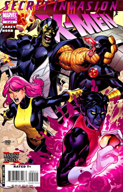 Secret Invasion: X-Men Secret Invasion  |  Issue#2A | Year:2008 | Series: Secret Invasion | Pub: Marvel Comics | Direct Edition
