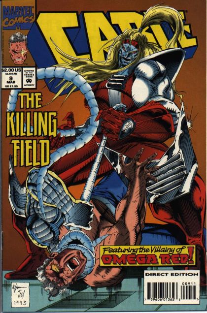 Cable, Vol. 1 The Killing Field, Part 1 |  Issue#9A | Year:1994 | Series:  | Pub: Marvel Comics | Direct Edition