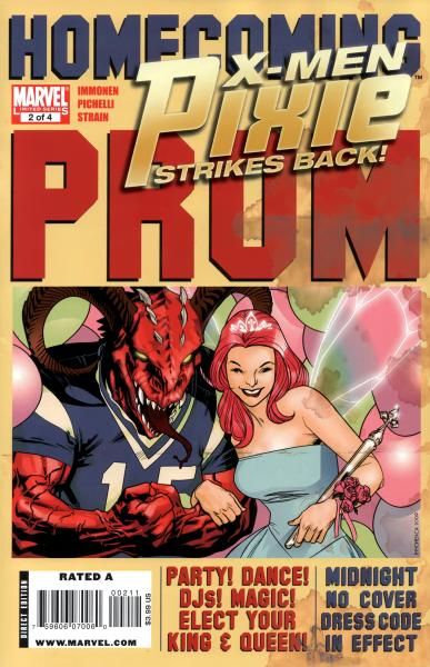 X-Men: Pixie Strikes Back Pixie Strikes Back, Part Two |  Issue#2 | Year:2010 | Series: X-Men | Pub: Marvel Comics | Direct Edition