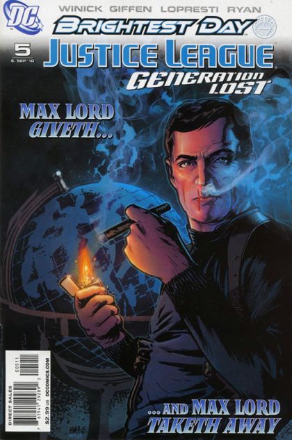 Justice League: Generation Lost Brightest Day - Generation Lost, The Gang's All Here |  Issue#5A | Year:2010 | Series:  | Pub: DC Comics | Tony Harris & J.D. Mettler Regular Cover