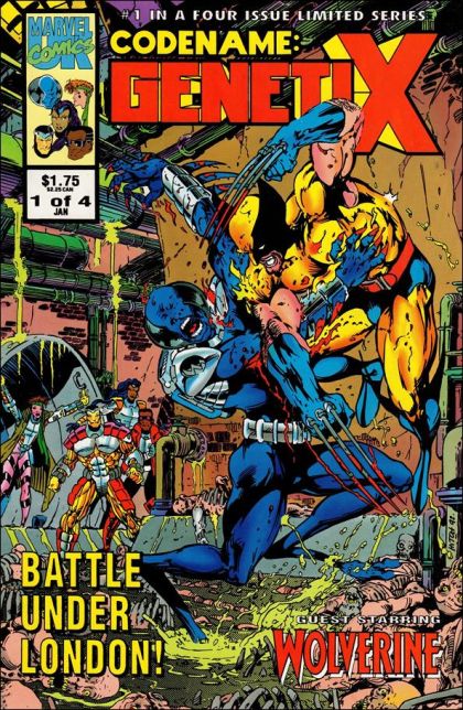 Codename: Genetix Nature of the Beast, Part 1 |  Issue#1 | Year:1993 | Series:  | Pub: Marvel Comics |