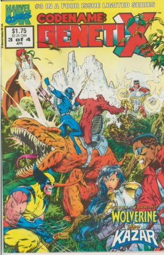 Codename: Genetix Nature of the Beast, Part 3 |  Issue#3 | Year:1993 | Series:  | Pub: Marvel Comics |
