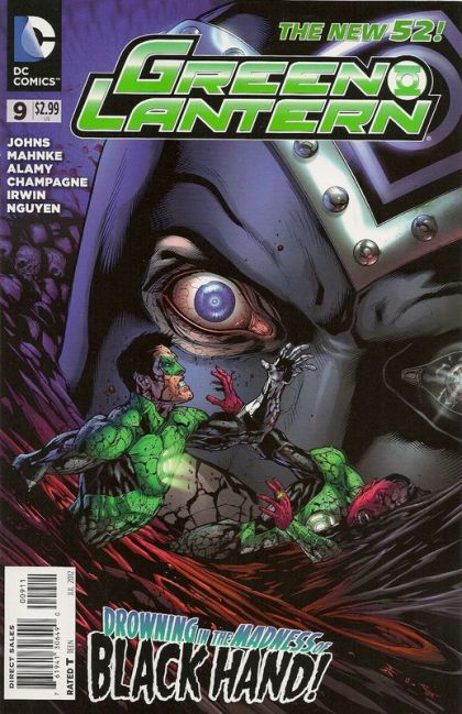 Green Lantern, Vol. 5 The Secret of the Indigo Tribe, Part Three |  Issue#9A | Year:2012 | Series: Green Lantern | Pub: DC Comics | Doug Mahnke Regular