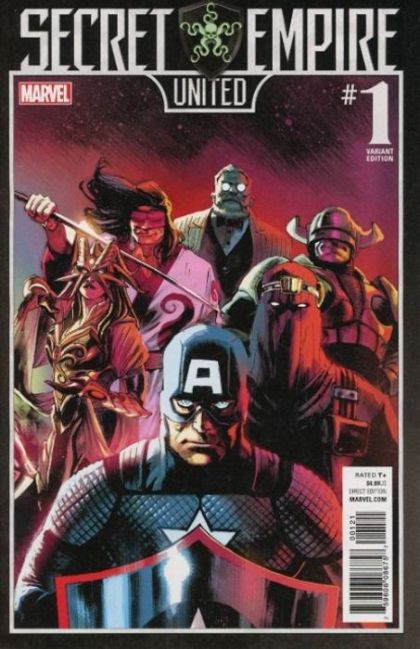 Secret Empire: United Secret Empire  |  Issue#1B | Year:2017 | Series:  | Pub: Marvel Comics | Variant Rafael Albuquerque Cover