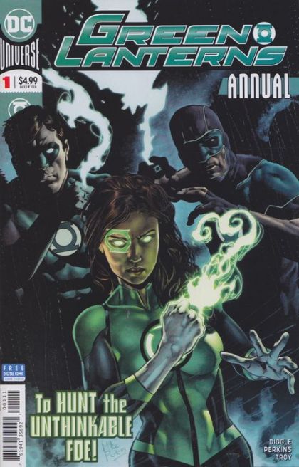 Green Lanterns Annual The Lost Lantern |  Issue#1 | Year:2018 | Series: Green Lantern | Pub: DC Comics | Mike Perkins Regular