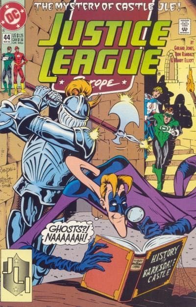 Justice League Europe / International With a Little Bit of Luck |  Issue#44A | Year:1992 | Series: JLA | Pub: DC Comics | Direct Edition