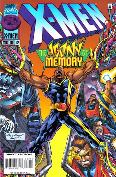 X-Men, Vol. 1 Collector's Item |  Issue#52A | Year:1996 | Series: X-Men | Pub: Marvel Comics | Direct Edition