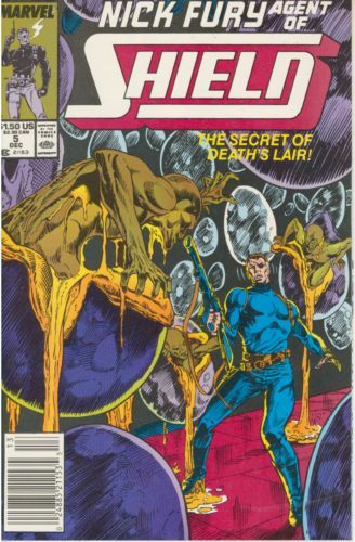 Nick Fury Agent of Shield, Vol. 4 Memory and Menace |  Issue#5 | Year:1989 | Series: Nick Fury - Agent of S.H.I.E.L.D. | Pub: Marvel Comics |