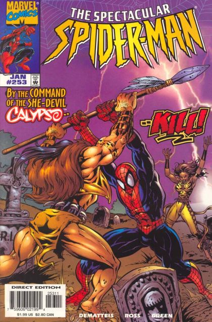 The Spectacular Spider-Man, Vol. 1 Son of the Hunter, Part 3 |  Issue#253A | Year:1997 | Series: Spider-Man | Pub: Marvel Comics |