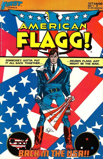 American Flagg!, Vol. 1 Hard Times: Part 1 |  Issue