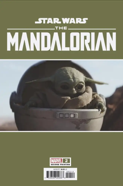 Star Wars: The Mandalorian, Vol. 1 The Mandalorian |  Issue#2O | Year:2022 | Series: Star Wars | Pub: Marvel Comics | 2nd Printing Photo Variant