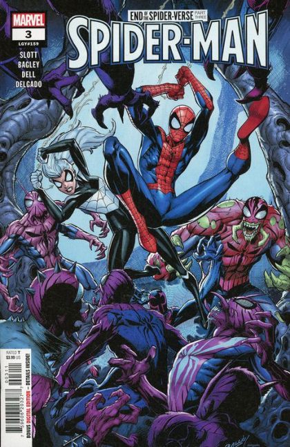 Spider-Man, Vol. 4 End of the Spider-Verse, Spinning out of Control |  Issue#3A | Year:2022 | Series:  | Pub: Marvel Comics | Mark Bagley Regular