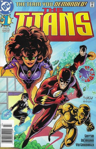 Titans, Vol. 1 That Strange Buzzing Sound |  Issue#1D | Year:1999 | Series: Teen Titans | Pub: DC Comics | Right-Side Cover - Newsstand