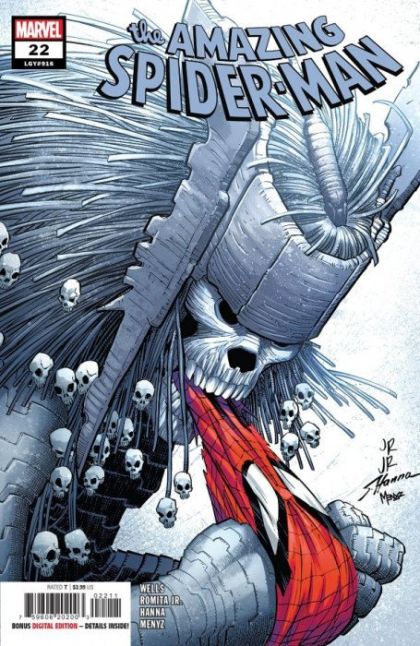 The Amazing Spider-Man, Vol. 6  |  Issue#22A | Year:2023 | Series: Spider-Man | Pub: Marvel Comics | John Romita Jr. Regular