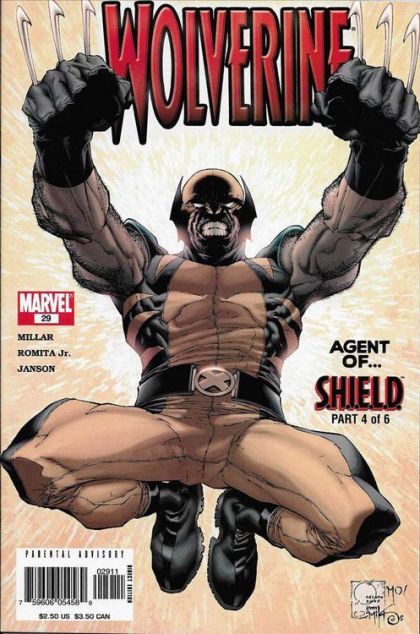 Wolverine, Vol. 3 Agent Of S.H.I.E.L.D., Part 4 |  Issue#29A | Year:2005 | Series: Wolverine | Pub: Marvel Comics | Direct Edition