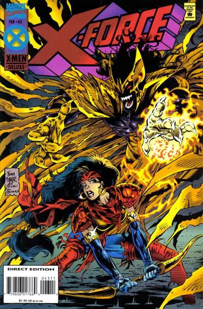 X-Force, Vol. 1 Teapot in a Tempest |  Issue#43A | Year:1994 | Series: X-Force | Pub: Marvel Comics