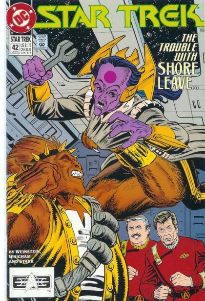 Star Trek, Vol. 2 A Little Adventure |  Issue#42A | Year:1993 | Series: Star Trek | Pub: DC Comics | Direct Edition