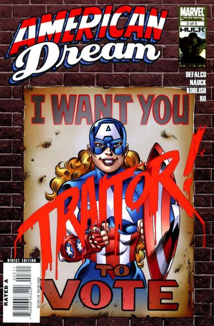 American Dream To Follow That Dream! |  Issue#3 | Year:2008 | Series:  | Pub: Marvel Comics |