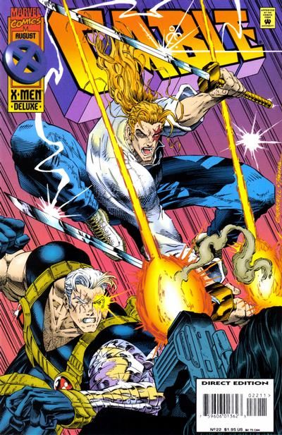 Cable, Vol. 1 Sanctuary |  Issue#22A | Year:1995 | Series:  | Pub: Marvel Comics | Direct Edition