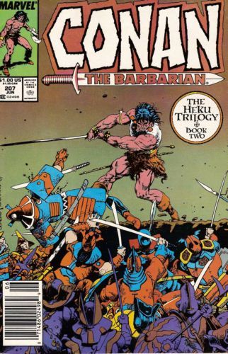Conan the Barbarian, Vol. 1 The Heku Trilogy, Book 2: Community |  Issue#207B | Year:1988 | Series: Conan | Pub: Marvel Comics |