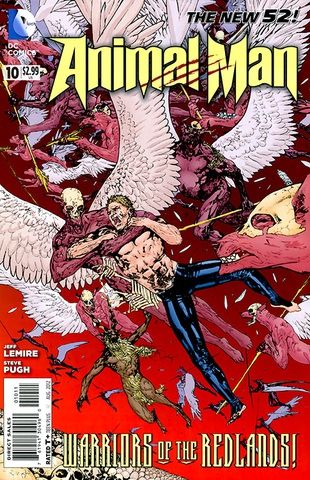 Animal Man, Vol. 2 Extinction is Forever, Part Two: Warriors of the Redlands |  Issue#10 | Year:2012 | Series:  | Pub: DC Comics |