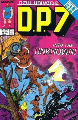 D.P.7 Bad Road |  Issue#18 | Year:1988 | Series: New Universe | Pub: Marvel Comics |