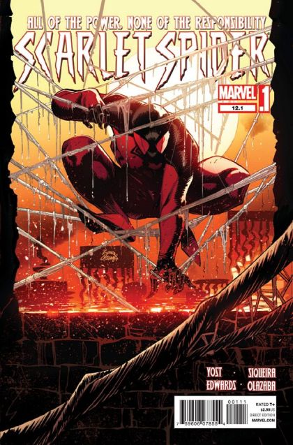 Scarlet Spider, Vol. 2 The Mark |  Issue#12.1 | Year:2012 | Series: Scarlet Spider | Pub: Marvel Comics | Ryan Stegman Regular