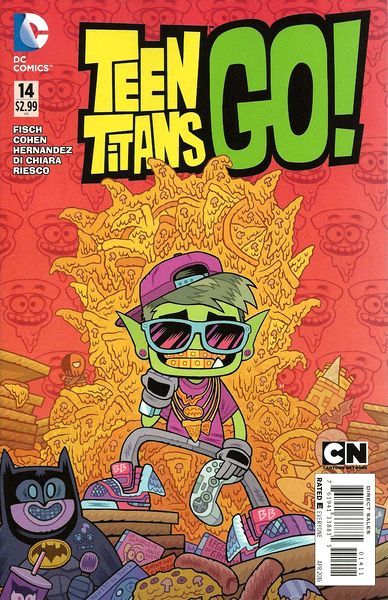 Teen Titans Go, Vol. 2  |  Issue#14 | Year:2016 | Series:  | Pub: DC Comics |