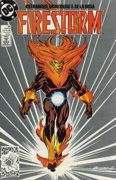 Firestorm, the Nuclear Man, Vol. 2 (1982-1990) Soul Of Fire |  Issue#85A | Year:1989 | Series: Firestorm | Pub: DC Comics | Direct Edition
