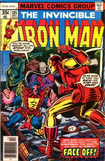 Iron Man, Vol. 1 Every Hand Against Him! |  Issue#105 | Year:1977 | Series: Iron Man | Pub: Marvel Comics |
