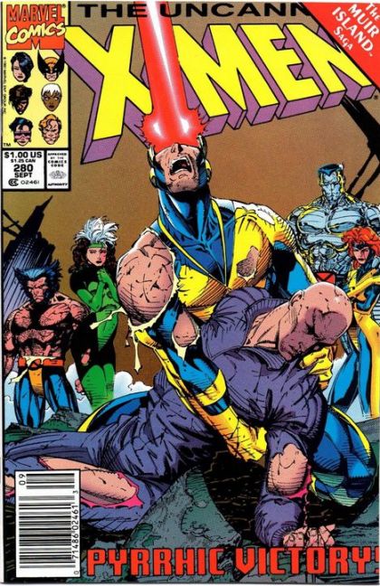 Uncanny X-Men, Vol. 1 The Muir Island Saga - Part 4: One Step Back - Two Steps Forward |  Issue#280B | Year:1991 | Series: X-Men | Pub: Marvel Comics |