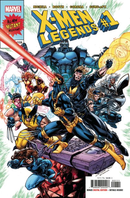 X-Men: Legends, Vol. 1 The Burning Blood, Part One: Shattered Crystal, Scattered Dreams |  Issue#1A | Year:2021 | Series: X-Men | Pub: Marvel Comics | Brett Booth Regular