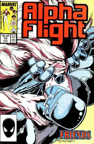 Alpha Flight, Vol. 1 Friends... And Lovers |  Issue#46A | Year:1987 | Series: Alpha Flight | Pub: Marvel Comics | Direct Edition