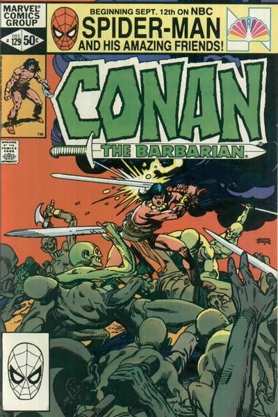 Conan the Barbarian, Vol. 1 The Creation Quest |  Issue#129A | Year:1981 | Series: Conan | Pub: Marvel Comics |
