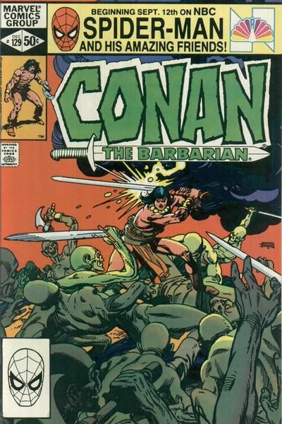 Conan the Barbarian, Vol. 1 The Creation Quest |  Issue#129A | Year:1981 | Series: Conan | Pub: Marvel Comics | Direct Edition
