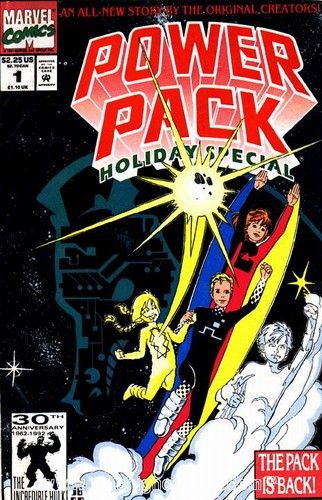 Power Pack Holiday Special The Pack Is Back! |  Issue#1 | Year:1991 | Series: Power Pack | Pub: Marvel Comics |