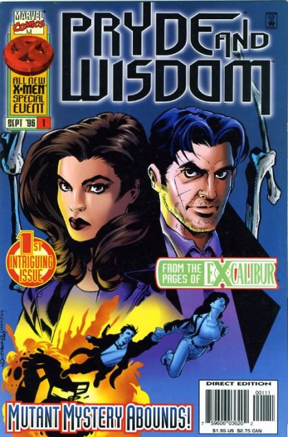 Pryde and Wisdom Mystery School |  Issue#1A | Year:1996 | Series: Excalibur | Pub: Marvel Comics | Direct Edition