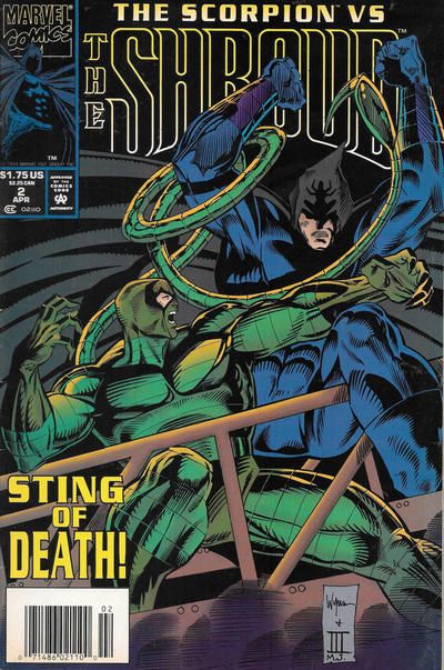 Shroud The Deadly Past Part 2: Death Sting! |  Issue#2B | Year:1994 | Series:  | Pub: Marvel Comics | Newsstand Edition