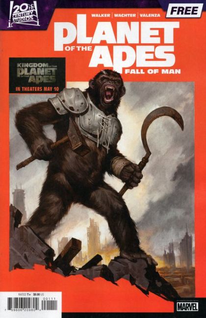 Planet of The Apes: Fall of Man  |  Issue# | Year:2024 | Series:  | Pub: Marvel Comics | Sampler
