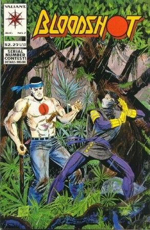 Bloodshot, Vol. 1 The Unkindest Cut of All |  Issue#7 | Year:1993 | Series:  | Pub: Valiant Entertainment | Don Perlin Regular Cover