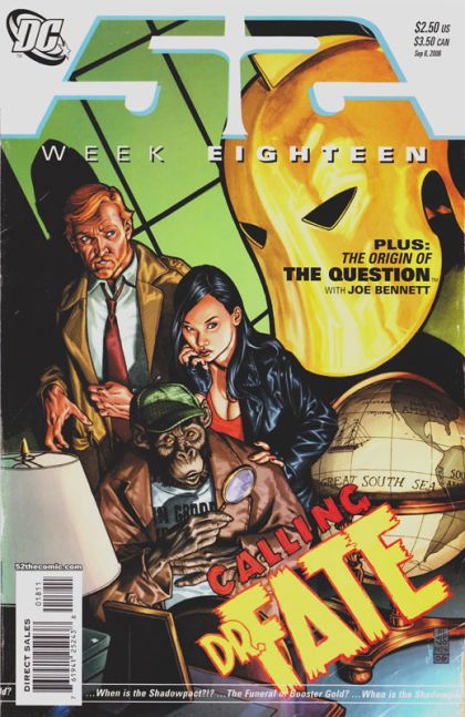 52 52 - Dismantled / The Origin of the Question |  Issue#18 | Year:2006 | Series:  | Pub: DC Comics | J.G. Jones Regular