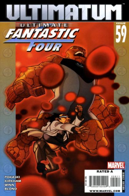 Ultimate Fantastic Four Ultimatum  |  Issue#59 | Year:2008 | Series: Fantastic Four | Pub: Marvel Comics |